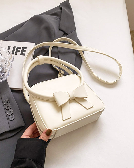 リボンハンドルスクエアバッグ PRCL906251