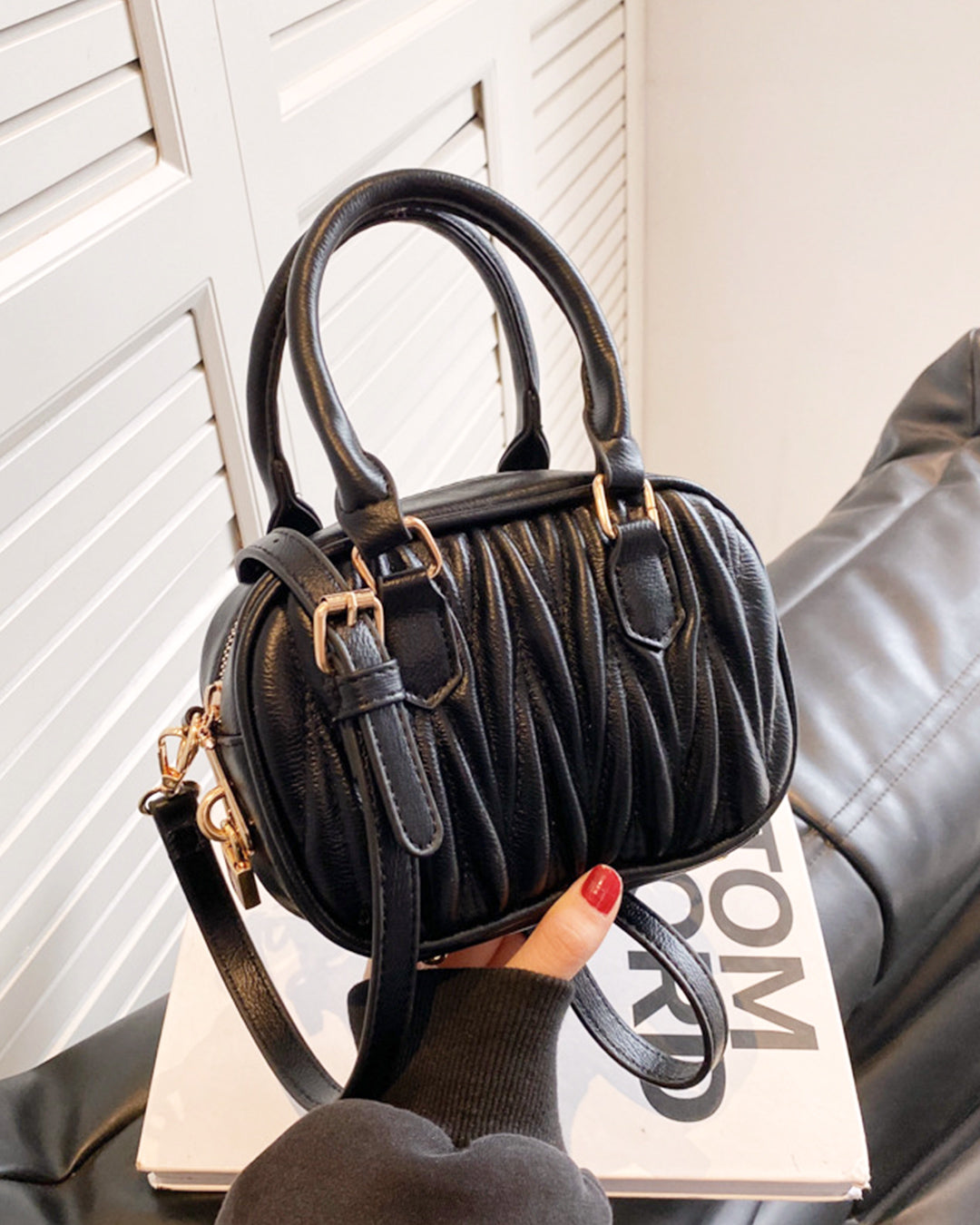 マトラッセスクエア型2wayバッグ PRCL906045