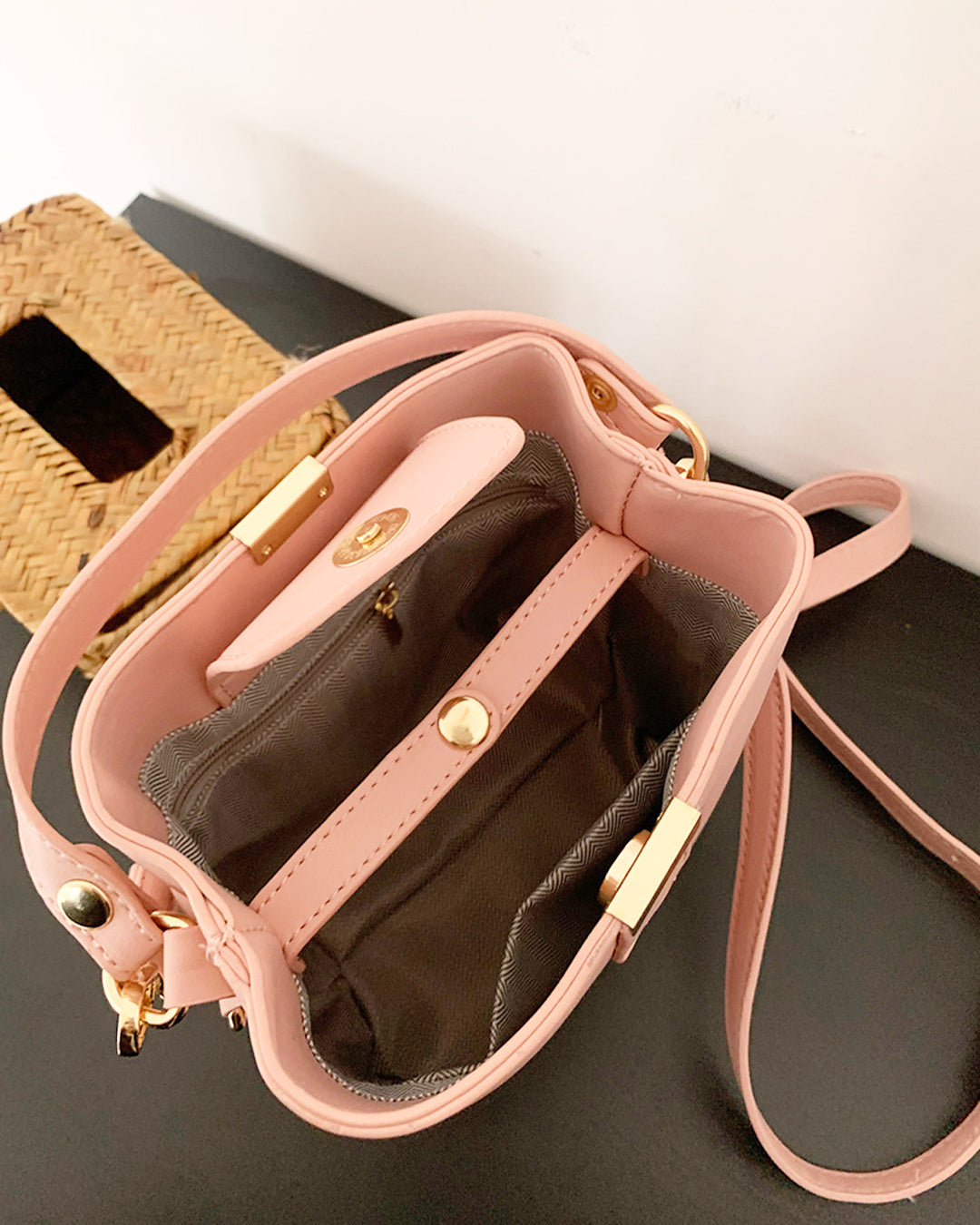 バスケット型2wayバッグ PRCL905884