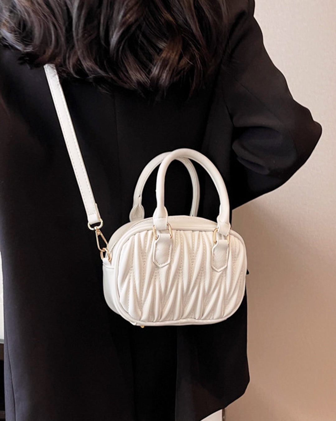 マトラッセスクエア型2wayバッグ PRCL906045