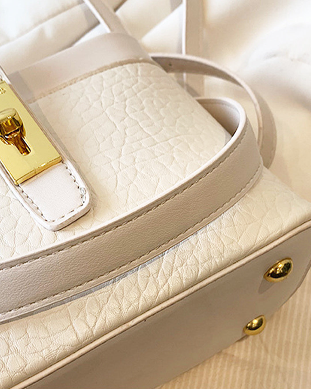 2wayワンハンドルソフトレザーバッグ PRCL906133