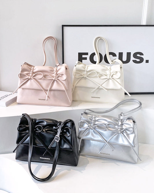 リボン付きフラップバッグ PRCL906256