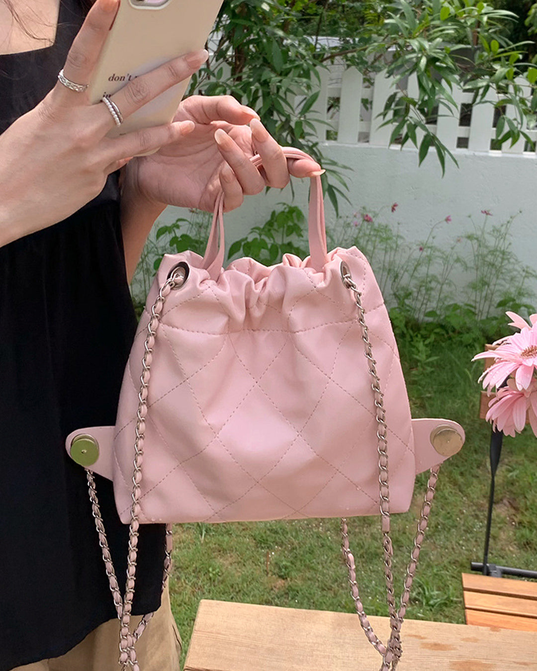 キルティング巾着ミニリュック PRCL906086